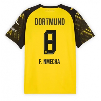 Billige Fotballdrakt Borussia Dortmund Felix Nmecha #8 Replika Hjemmedrakt 2025-26 Kortermet